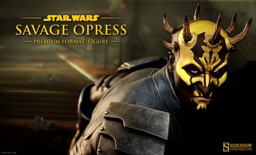 Star Wars Sideshow Savage Opress PF Preview