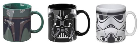 star wars nouvelles mugs boba fett dark vador stormtrooper