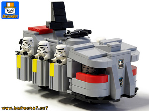 star wars lego kenner vintage imperial troops transport custom 