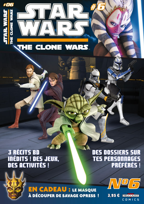 Star Wars the clone wars magasine end finish delcourt fin dernier numro