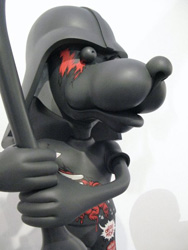 star wars art toys dog vador dog wars statue sculpture french
