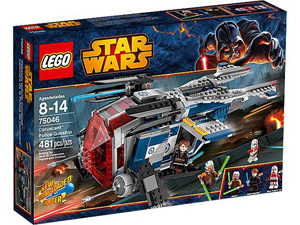 star wars lego wave 1 2014 the clone wars police gunship new