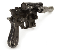 star wars blaster dl-44 harrison ford han solo empire strike back retun of the jedi original auction