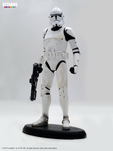 star wars attakus elite collection clone trooper utapau clone trooper classic white clone trooper stock