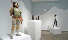 star wars exhibition empire peaks new york art galery jonathan levine