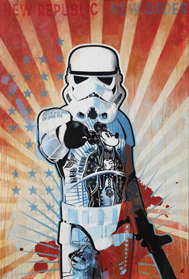 star wars disney snow white pop art death star mickey stormtrooper