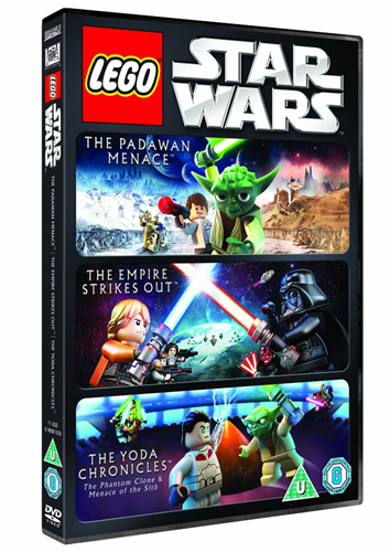star wars lego dvd empire strike out menace padawan yoda chronicle trilogie