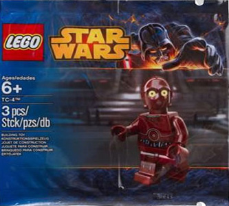 star wars lego promo 2014 TC-4 poster mini-fig exclusive