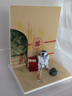 star wars mintinbox carte de voeux 2014 3D R2-D2 hasbro benjamin carre