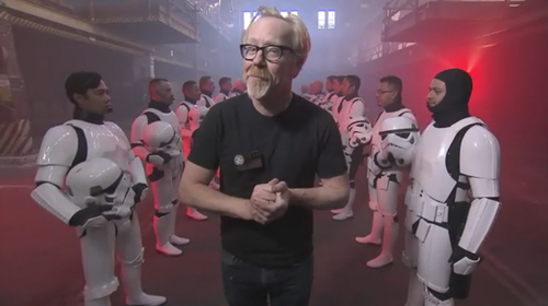 star wars mythbuster adam savage discovery cahnel stormtrooper 501st legion