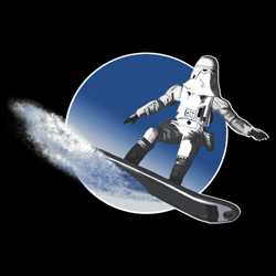 star wars tee-shirt red bubble hoth echo base freeride snowtrooper