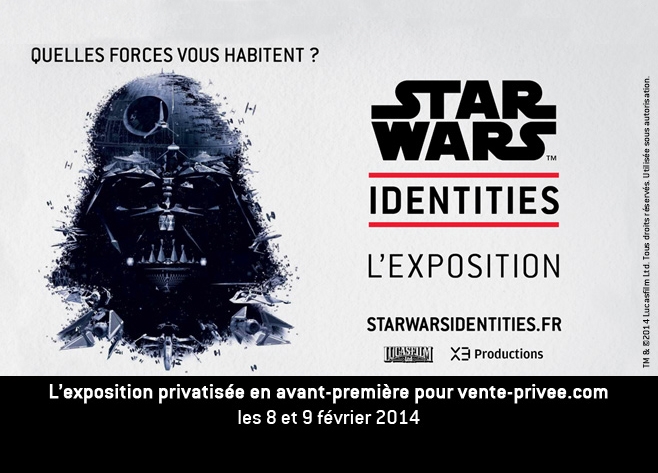 star wars identities identit exposition paris cit du cinema vente prive
