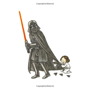 star wars gentle giant Darth Vader and Son and Vader's Little Princess books statue project