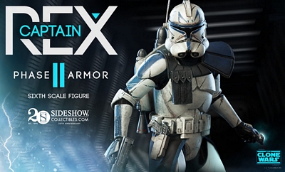 Star Wars Sideshow Captain Rex Phase II Armor SC