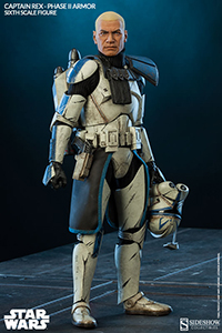 star wars sideshow collectibles captain rex phase II sixth scale figure
