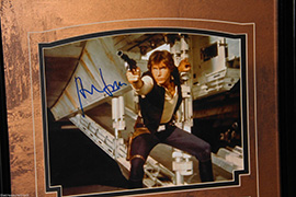 star wars auction ebay DL-44 Han Solo A New Hope encheres