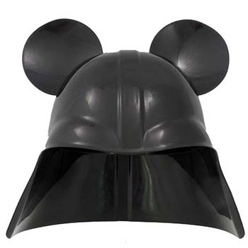 star wars disney disneyland paris store darth vader helmet mickey mouse hat helmet