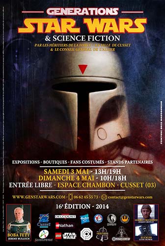 star wars generations star wars et sciences fiction event convention affiches poster boba fett mcquarrie greg massoneau