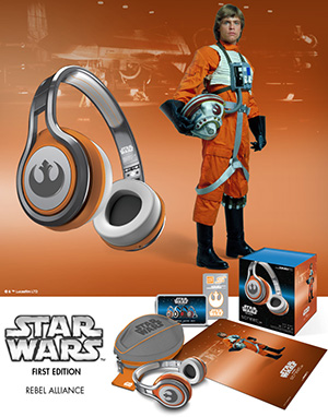 star wars Casque 50Cent's SMS Studio Star Wars Edition stormtrooper boba fett dark vador luke skywalker pilote