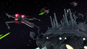 star wars video game attack suadron web game free to play swing tie fighter