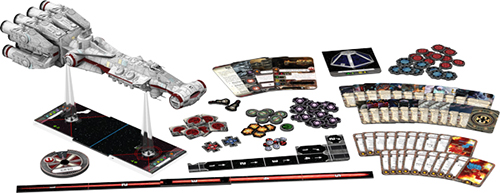 star wars fantasy flight game x-wing game miniature tantive IV rebel