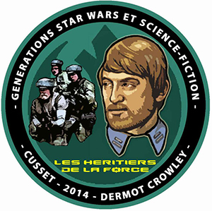 star wars event convention generations star wars et sci-fi 2014 patch dermot crowley general madine jeremy bullock Lieutenant Scheckil