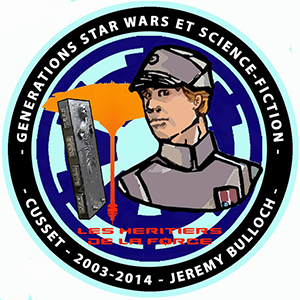 star wars event convention generations star wars et sci-fi 2014 patch dermot crowley general madine jeremy bullock Lieutenant Scheckil