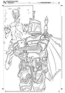 star wars event convention generations star wars et sci fi 2014 auction vente aux enchres artwork dessin originaux