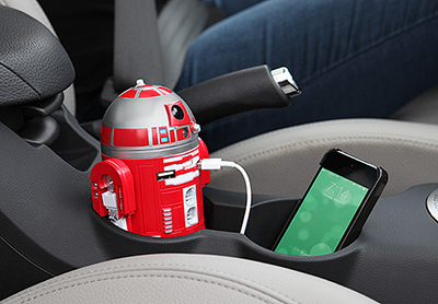 star wars thinkgeek exclusive R2-D9 Charger usb car smartphone iphone