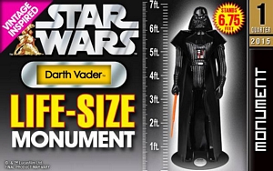 Star Wars Gentle Giant Darth Vader Life Size Vintage Monument