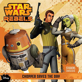 star wars book livre star wars rebels serie sticker zed character ezra chopper