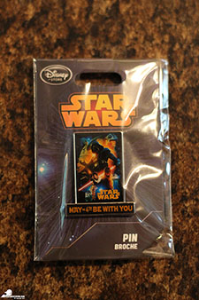 star wars disney store goodies may the 4th yavin medale card
