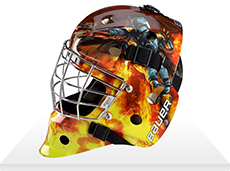 star wars NHL Helmet Hockey Ice Bauer