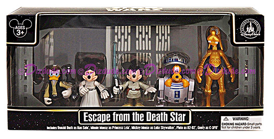 star wars disney marchandise cbattle pack escape from death star