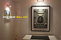 star wars wall art spaceship part maxx replica