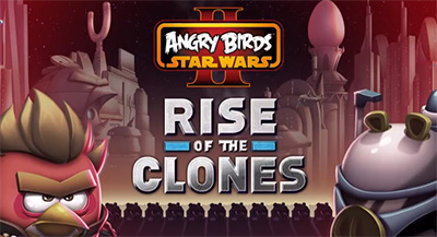 star wars angry brids II mise a jour rise of the clone clone trooper jango fett attack of the clone