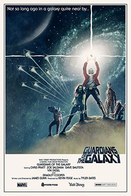 star wars poster crossover gardian of the galaxy