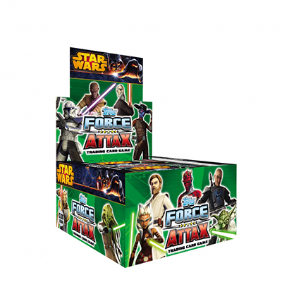 star wars the clone wars force attax topps serie 5