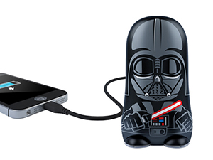 star wars mimobot powerbot iphone samsung chargeur darth vader R2-D2