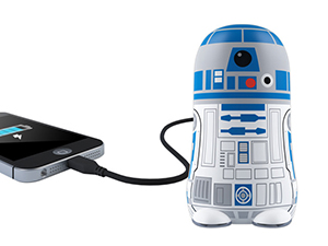 star wars mimobot powerbot iphone samsung chargeur darth vader R2-D2