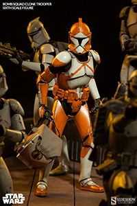 star wars sideshow collectibles bom squad 12 inch  sixth scale figure clone trooper
