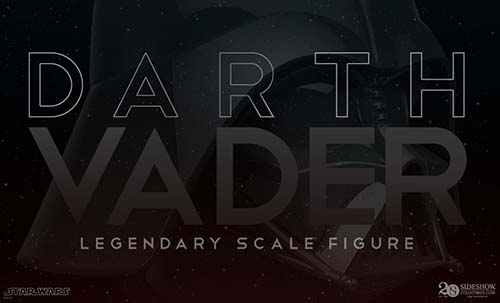 star wars sideshow collectibles darth vader legendary scale figure