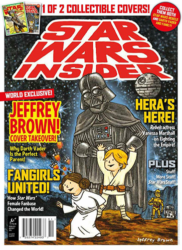 star wars insider special cover sdcc jeffrey brown signing