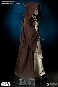 star wars sideshow collectibles obi-wan legendary scale figure pre order