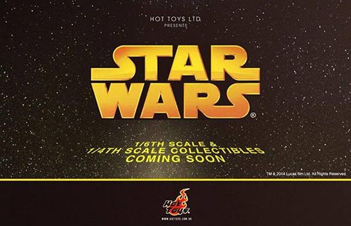 star wars hottoys news announcement 1/4 scale 1/6eme scale