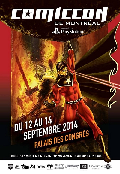 Montreal Comiccon 2014 poster