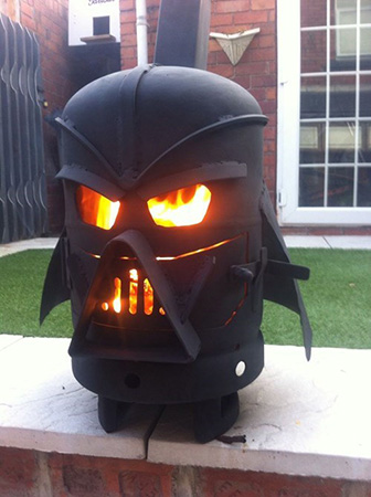 star wars BBQ Barbecue Darth Vader grill summer