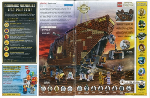 Star Wars LEGO Catalogue de l't 2014