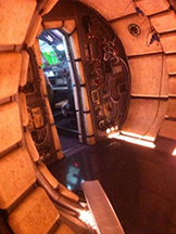 star wars episode VII spoiler alert millenium falcon spaceship
