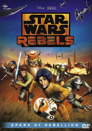 star wars rebels dvd spark rebellion cover